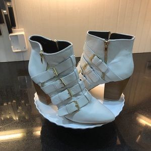 Rebecca Minkoff white boots